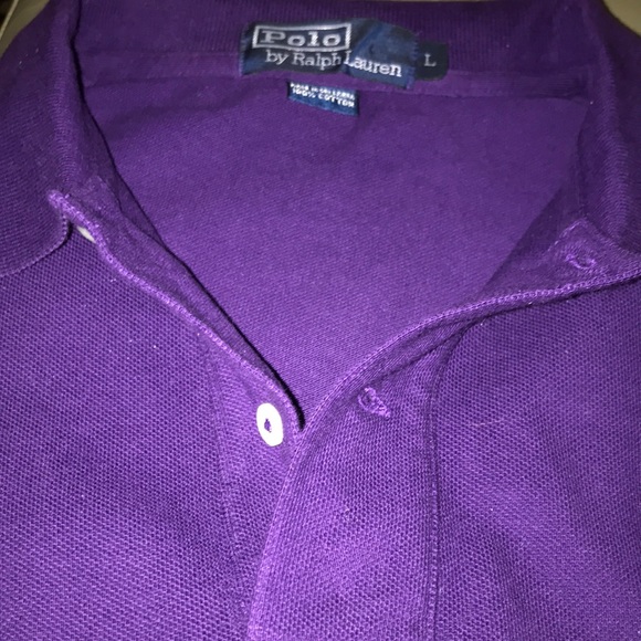 Polo Ralph Lauren Other - NWOT. Polo by Ralph Lauren Men’s Long Sleeve Polo Shirt. Purple Size Large